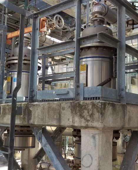 Parker Fulflo #35721B-4SF19-4-3FK1, 9 @ 40" long vertical cartridges, 304 Stainless Steel housing, 150 psi - Image 7