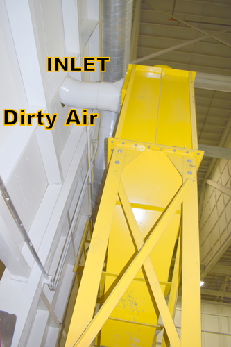 Donaldson Torit #30HPH, Dust Collector, pulse jet, (30) filter bags, 303 sq.ft., 19" fan inlet, 20 HP LMC - Image 3