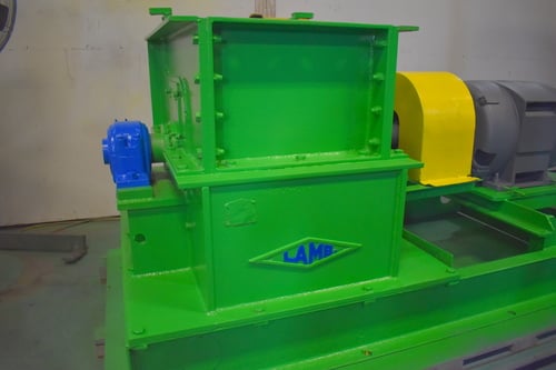 Lamb, Swing Hammer Hog, 23" x 26" drop feed opening, 5" x 42" air-swept bottom discharge, 125 HP, 1780 RPM - Image 1