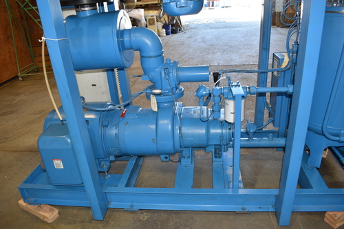 500 cfm Quincy Northwest #QNW-V-100-F, Rotary Screw Air Compressor, 100 HP Toshiba motor, 460 V., 2006 - Image 4