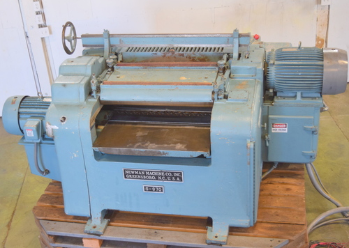 36" x 7" Newman Whitney #S-970, Double Surfacer Planer, helical heads, 40 HP & 30 HP, 3500 RPM, 33-98 FPM - Image 3