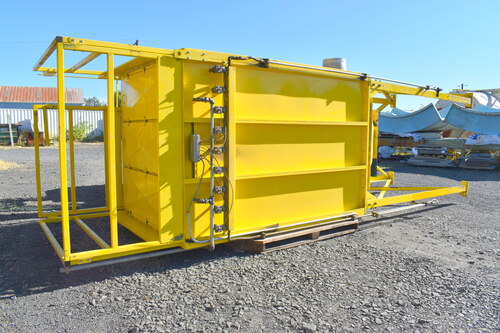 9000-10000 cfm Donaldson Torit #81-MBT-8, Baghouse Dust Collector, 1,039 sq.ft., 30 HP New York Blower fan - Image 5