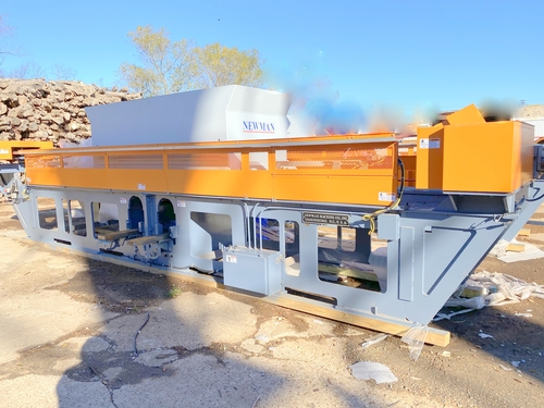 Newman #LS1044-2HD-C-18, Shaving Mill, (2) 75 HP cutter head motors, 10 HP cable drive motor, (2) 3/4 HP - Image 2