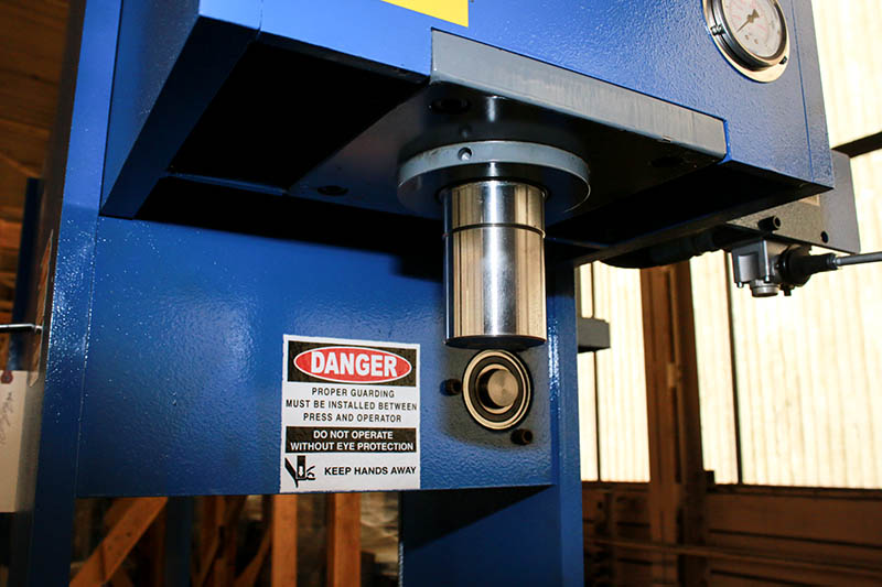 150 Ton, Press Master #HFBP-150/20XWMWH, H-frame, 16" stroke, 36.5" DL, #150683 - Image 5