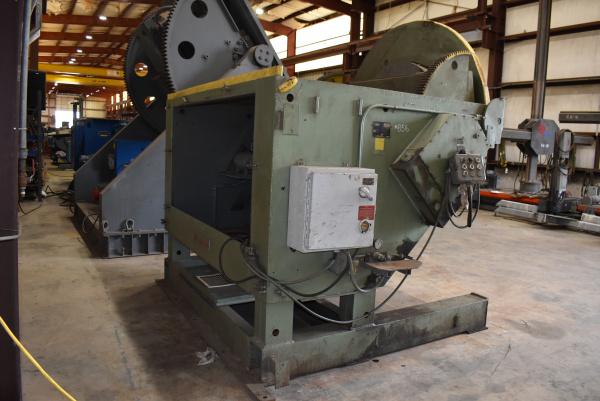 40000 lb. Aronson #HD400A, welding positioner, variable speed rotation, powered gear tilt, hand pendant - Image 4