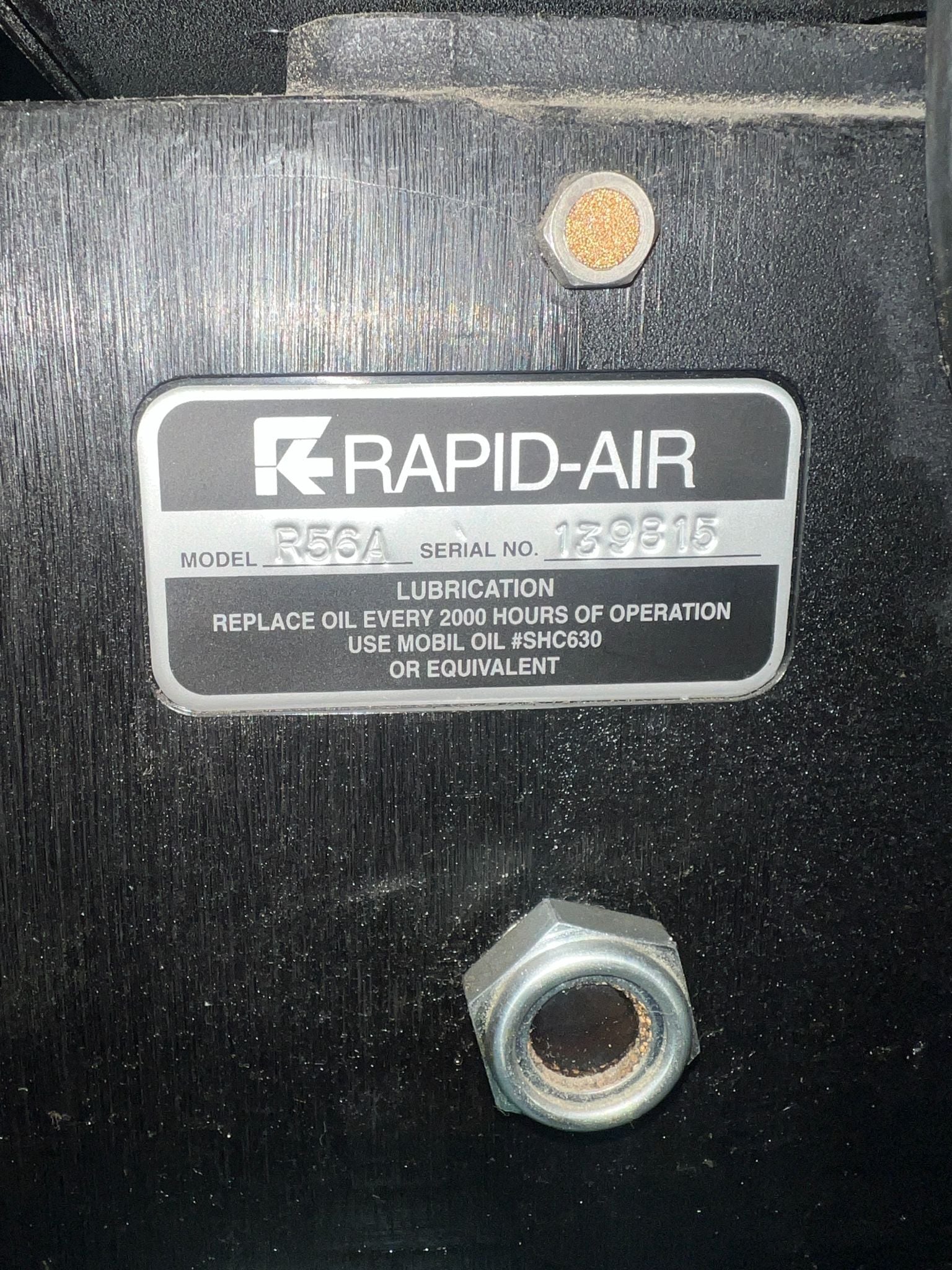 500 lb. Rapid-Air #R56A, motorized uncoiler, 6" width, 36" outside dimensions, 9"-20" ID, 33 RPM, loop arm - Image 2