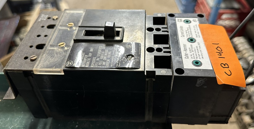 Westinghouse, Motor Circuit Interrupter, 3-Pole, 600 VAC Max., Magnetic Trip Only, Adjustable Trip 18A-58A - Image 2