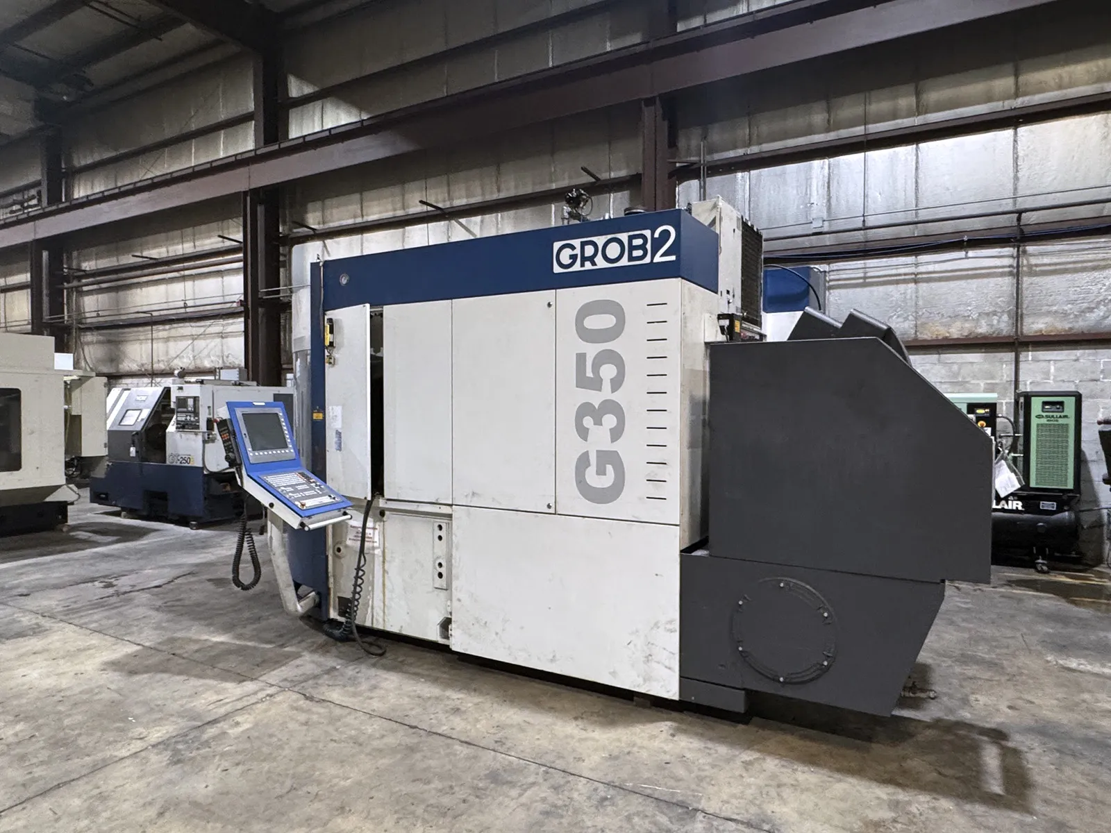 Grob #G350, CNC horizontal machining center, 5-Axis, 99 automatic tool changer, 23.6" X, 33.6" Y, 29.5" Z - Image 3