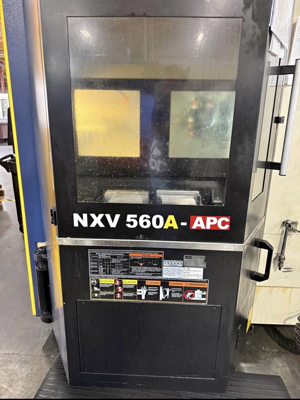 YCM #NXV560A-APC, vertical machining center, 22" X, 16" Y, 17.7" Z, 25 HP, 24 automatic tool changer, 12000 - Image 4