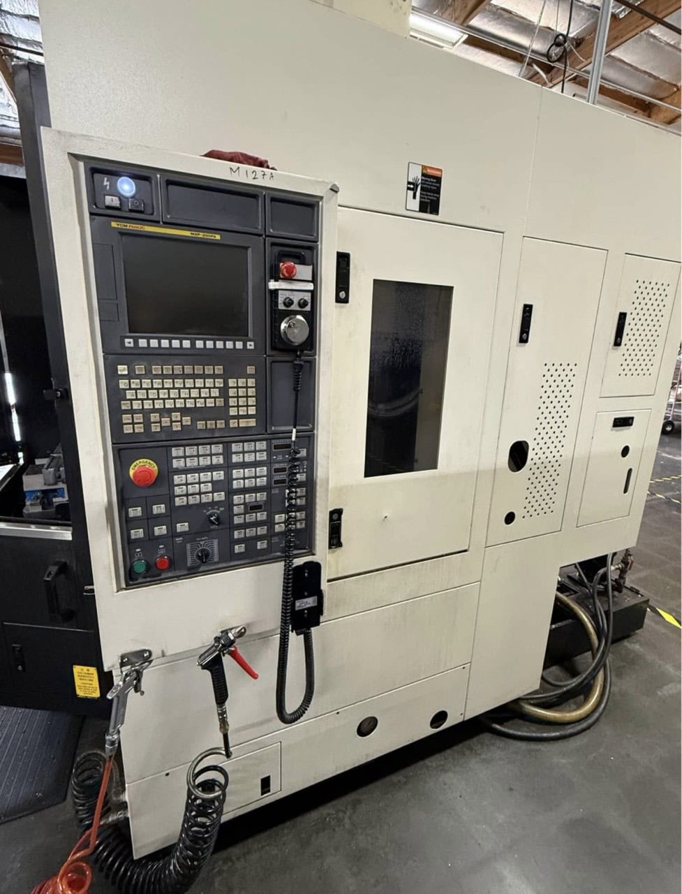 YCM #NXV560A-APC, vertical machining center, 22" X, 16" Y, 17.7" Z, 25 HP, 24 automatic tool changer, 12000 - Image 7