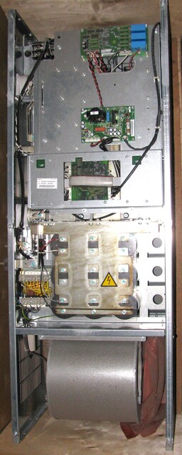100 HP ABB, ACS60402105, AC Variable Frequency Drive, floor mounted enclosure, 260/200 amp, 0-500 Volts - Image 2