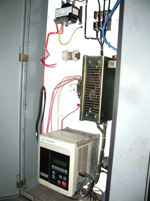 .7 HP Allen-Bradley #1305-BA02A, ac variable frequency drive in moto, 460 Volt, (7 available) - Image 3