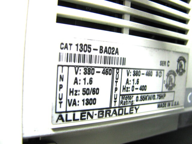 .7 HP Allen-Bradley #1305-BA02A, ac variable frequency drive in moto, 460 Volt, (7 available) - Image 4