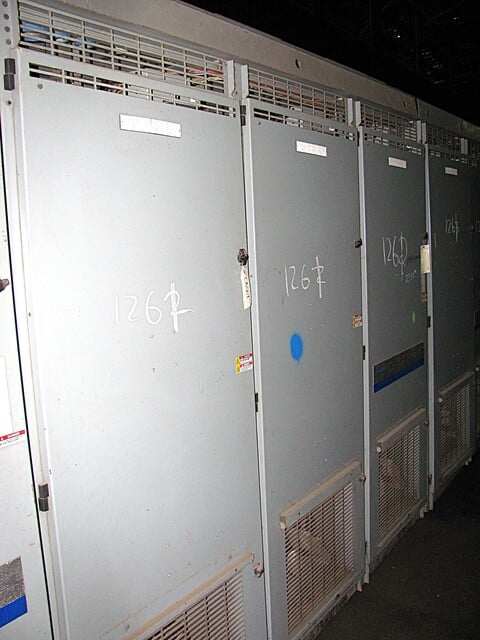 75 HP, Allen-Bradley, 20BR096, AC Variable Frequency Inverter, floor mounted enclosure, 85-105 amps, 0-480 - Image 1