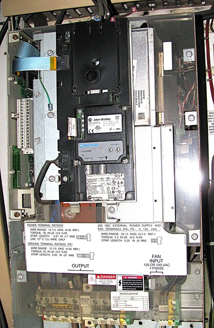 75 HP, Allen-Bradley, 20BR096, AC Variable Frequency Inverter, floor mounted enclosure, 85-105 amps, 0-480 - Image 2