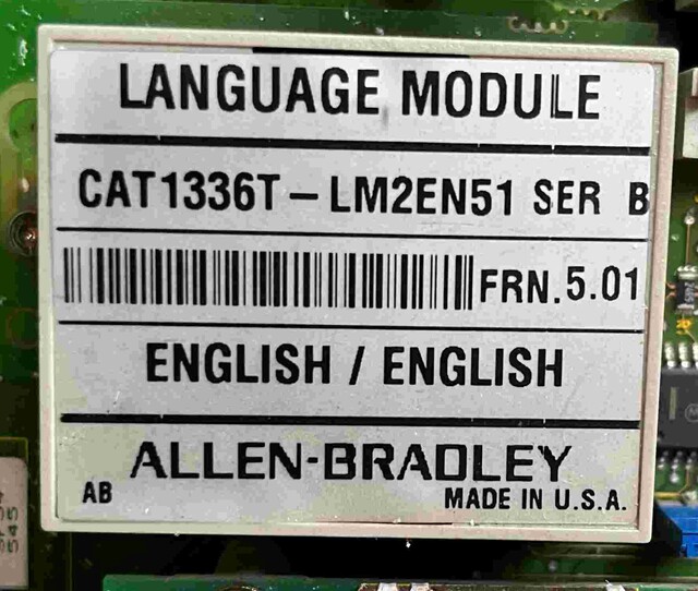 10 HP Allen-Bradley, 1336T, AC Variable Frequency Drive in Enclosure, 0-460 Volt, 13.9 amps, (3 available) - Image 2