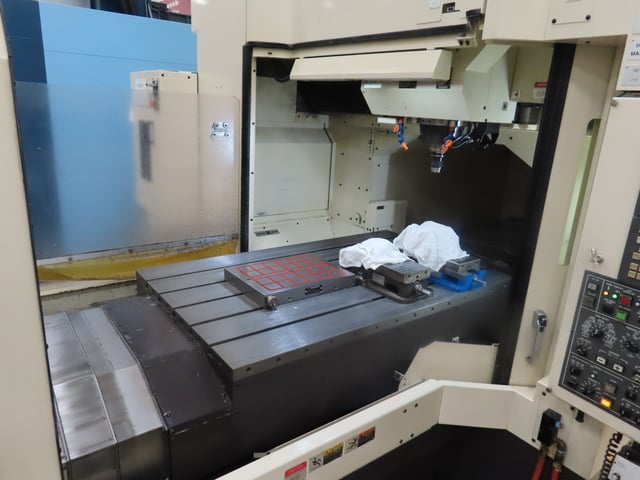 Yasda #YBM-9150V, CNC Jig Borer, 59" X, 35.4" Y, 17.7" Z, 24000 RPM, 30/25 HP, Fanuc 31i-B5, Probing, 24K - Image 7
