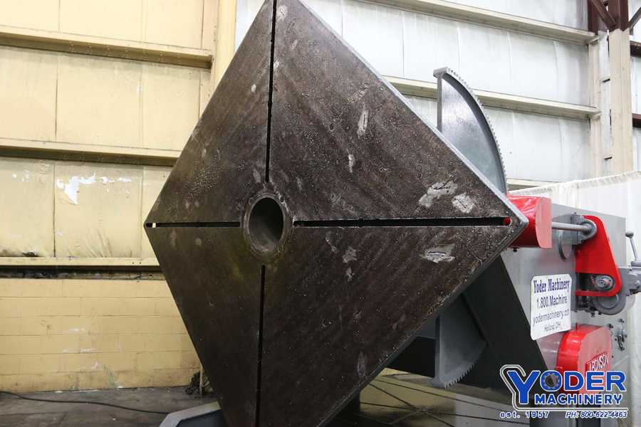 50000 lb. Aronson #GE-500, welding positioner, pendant control, 84" x 84" table, #67857 - Image 9