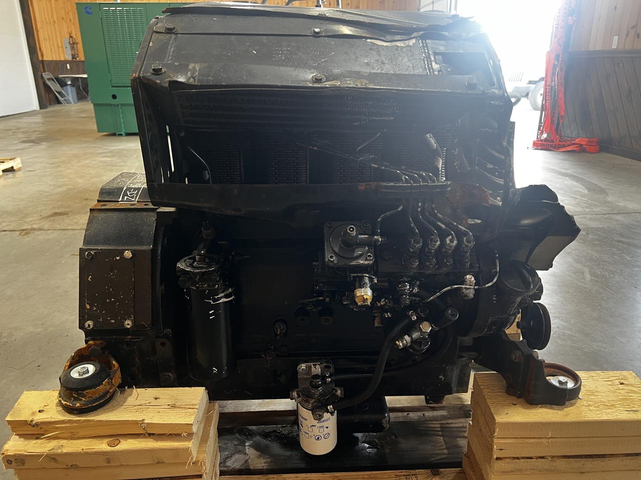 110 HP Deutz #BF4L914, air cooled industrial diesel engine, AS IS - Image 5