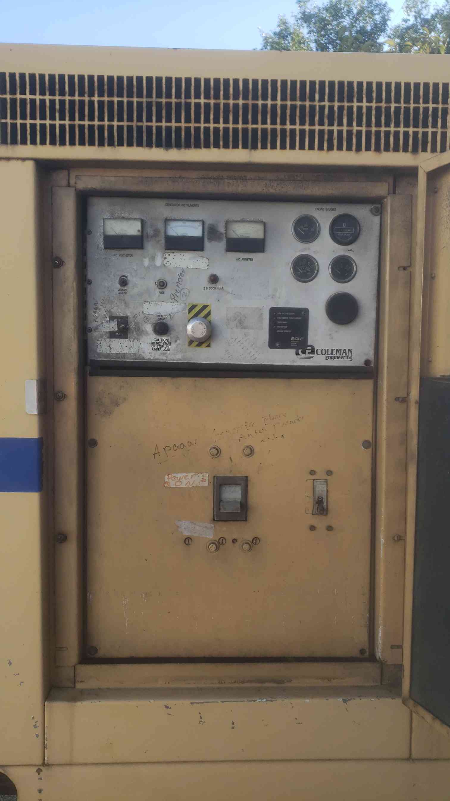 175 KW Coleman #SuperQuiet, diesel generator, John Deere 6081 engine, towable trailer, multi voltage - Image 4