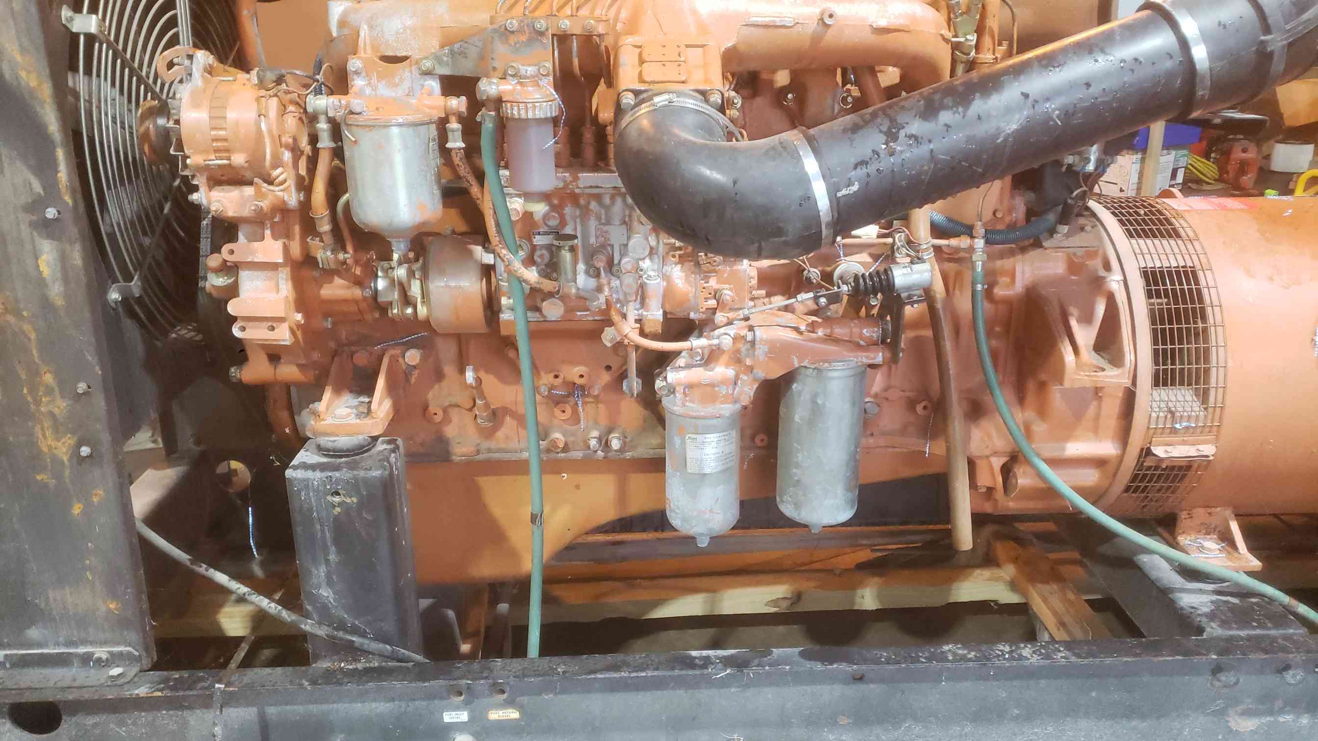 100 KW Generac #440FDR8017GG-F915, diesel generator, 277/480 Volts, 347/173 Amps, 3 Phase, 628.6 hours - Image 2