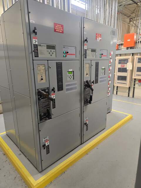 600 Amp. ASCO 7000 Series, Bypass Isolation Automatic Transfer Switch, 480 Volts - Image 1