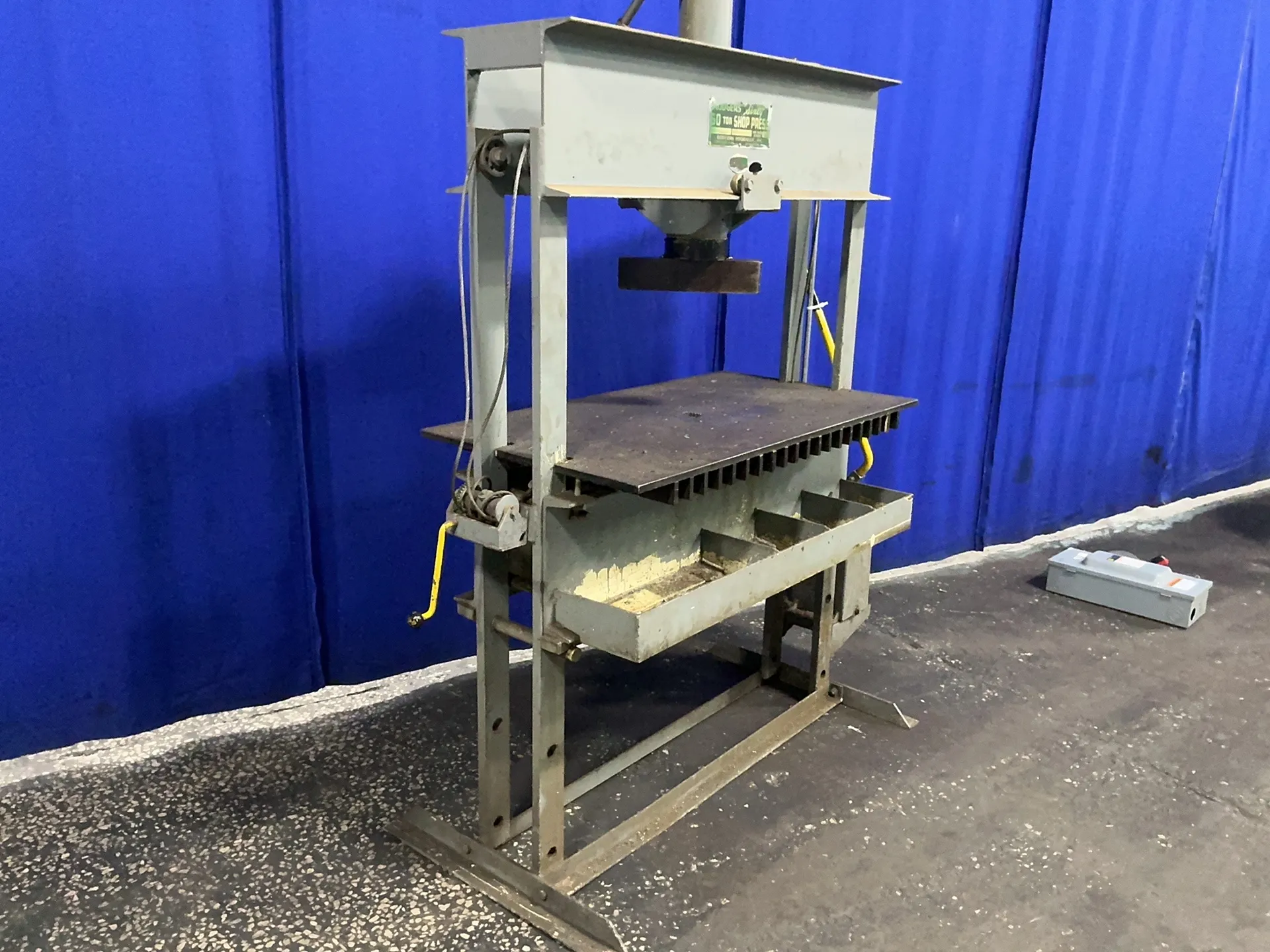 Rodgers Hydraulics #S60-13, H-Frame Hydraulic Press, 26" x 45" x 12.5" capacity, 13" ram travel - Image 4