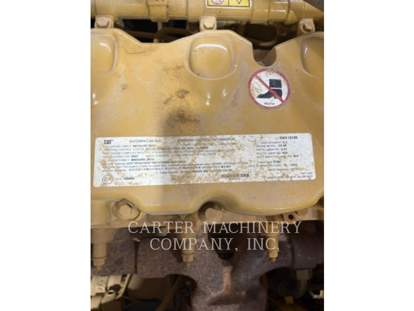 Caterpillar 340, 3613 hours, S/N: EFH00856, 2023 - Image 8