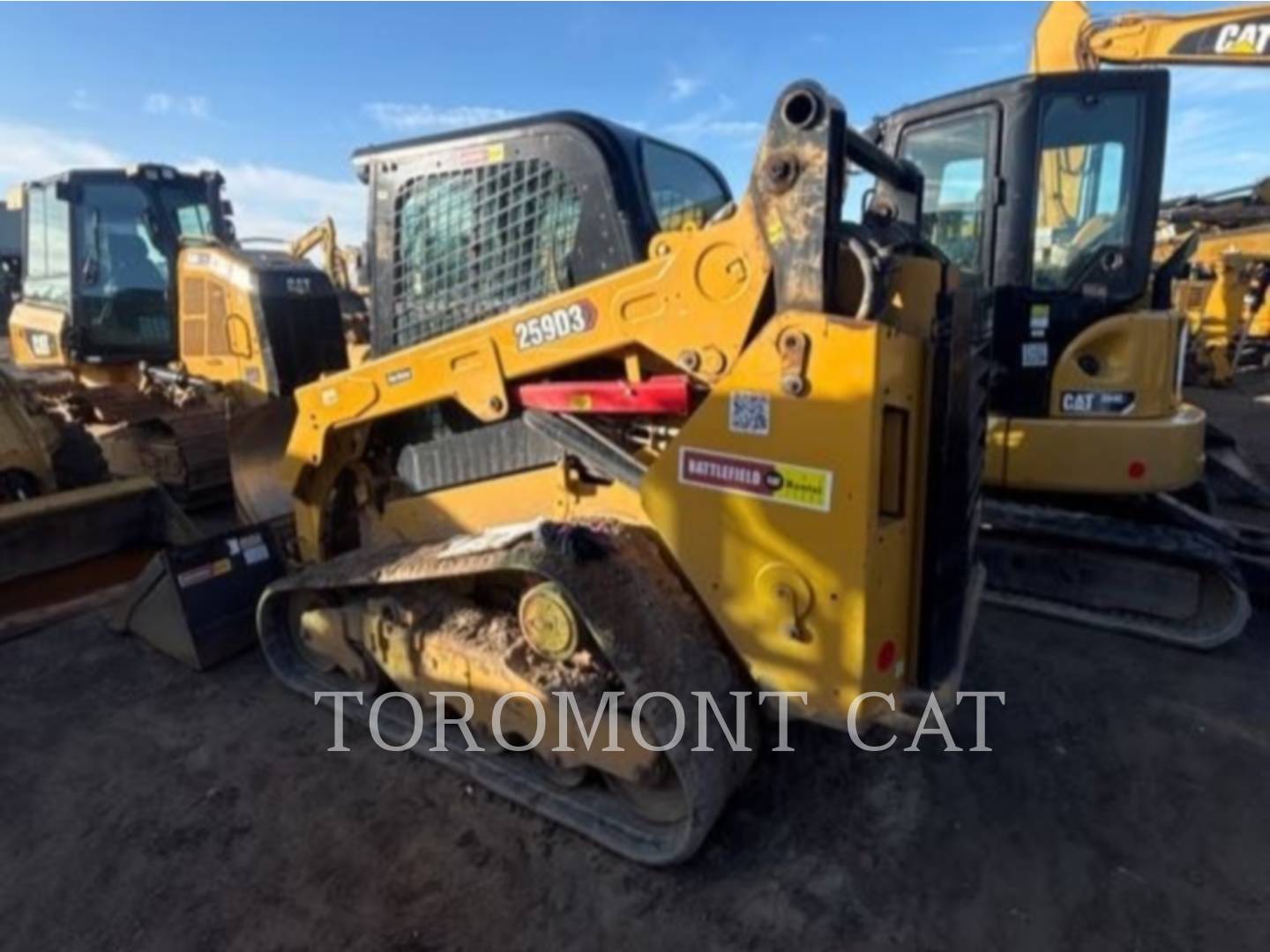Cat 259D3, Skid Steer Loader, 3215 hours, S/N: CW911533, 2021 - Image 4