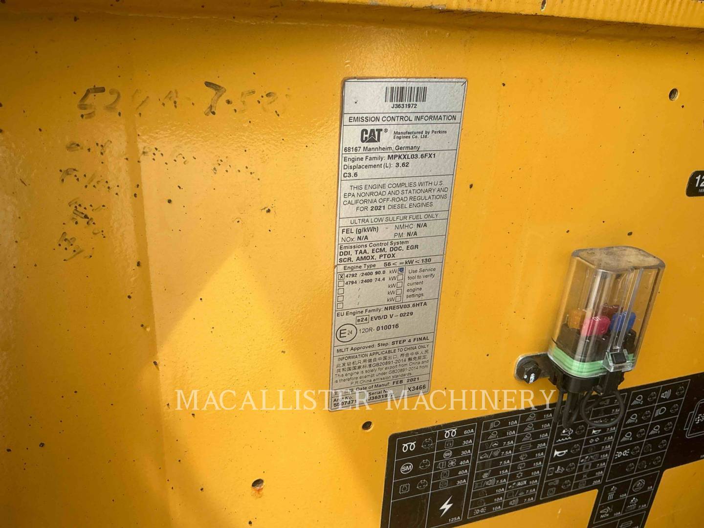 Caterpillar CB10, 901 hours, S/N: L9R00271, 2021 - Image 8