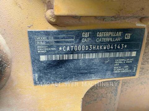 Caterpillar D312, 982 hours, S/N: XKW04143, 2022 - Image 6