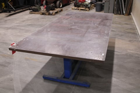 Wood Topped Table - Image 4