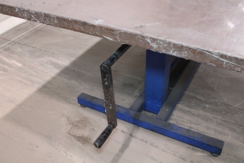 Wood Topped Table - Image 6