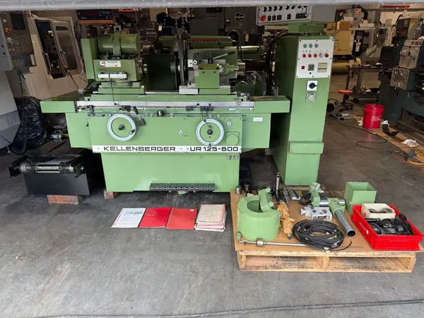 Kellenberger #UR125/600U, universal cylindrical grinder, 23-5/8" centers, 16" x 2-1/2" x 5" wheel, 1530-2450 - Image 1