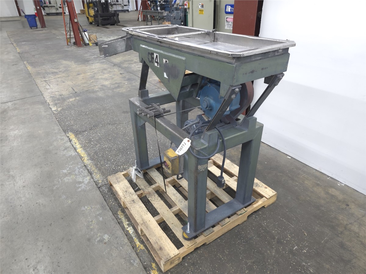 16" x 55" MGB Engineering, Stainless Steel classifier, single stage, 1/8" screen, 14" infeed, 23" overs, 18" - Image 4