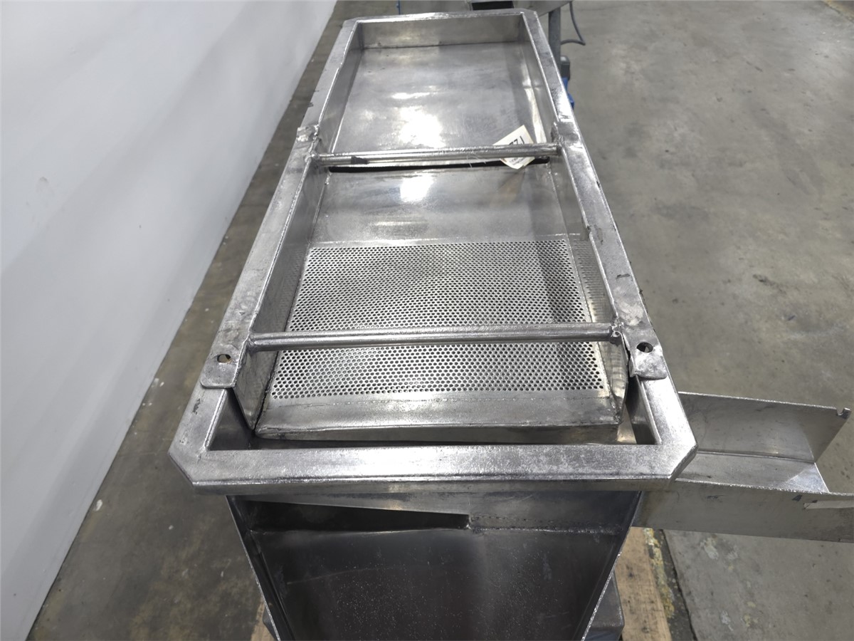 16" x 55" MGB Engineering, Stainless Steel classifier, single stage, 1/8" screen, 14" infeed, 23" overs, 18" - Image 5