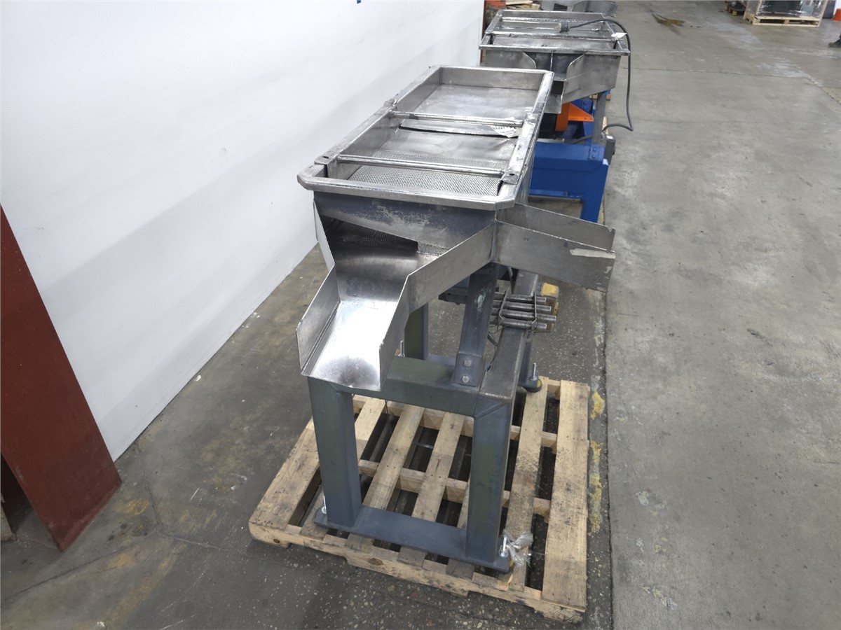 16" x 55" MGB Engineering, Stainless Steel classifier, single stage, 1/8" screen, 14" infeed, 23" overs, 18" - Image 7