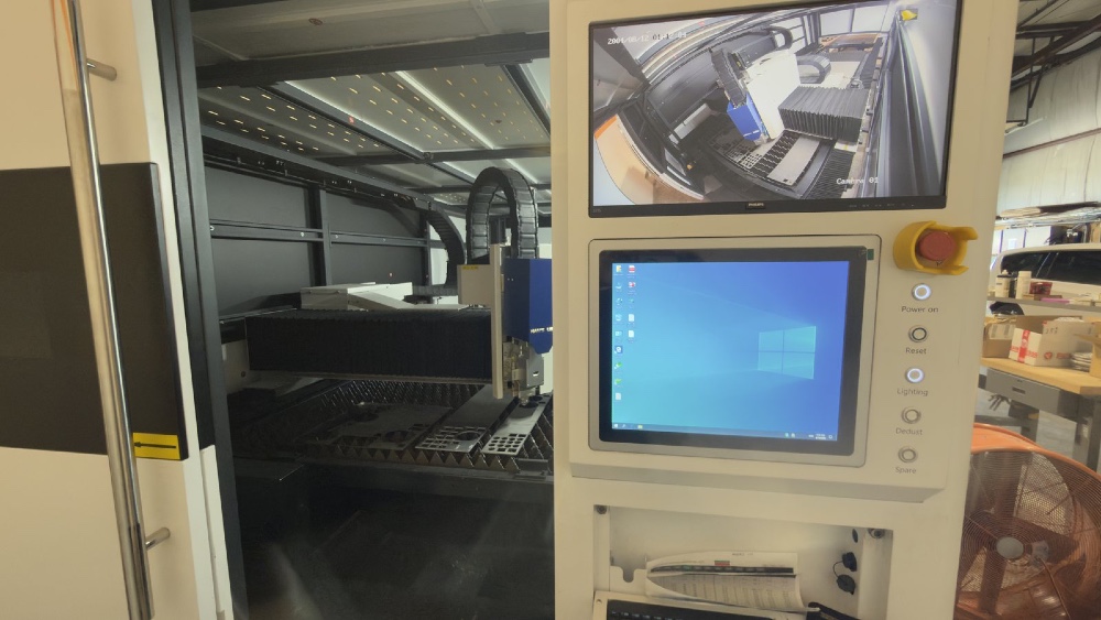 Hans Laser #Sailfish-3015EX, fiber laser cutting system, 3000 watt, 5' x 10', IPG, 2021 - Image 3