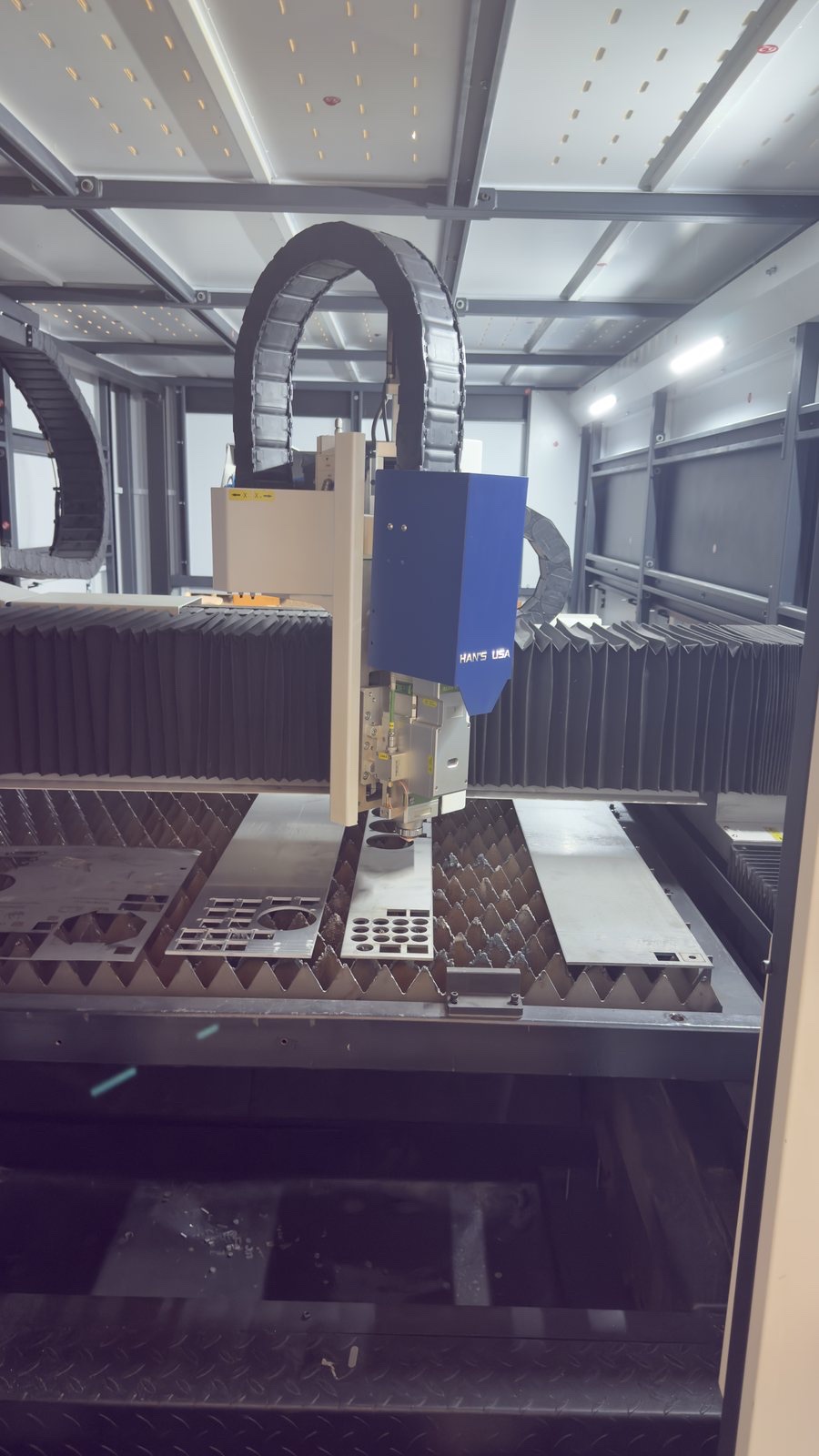 Hans Laser #Sailfish-3015EX, fiber laser cutting system, 3000 watt, 5' x 10', IPG, 2021 - Image 4