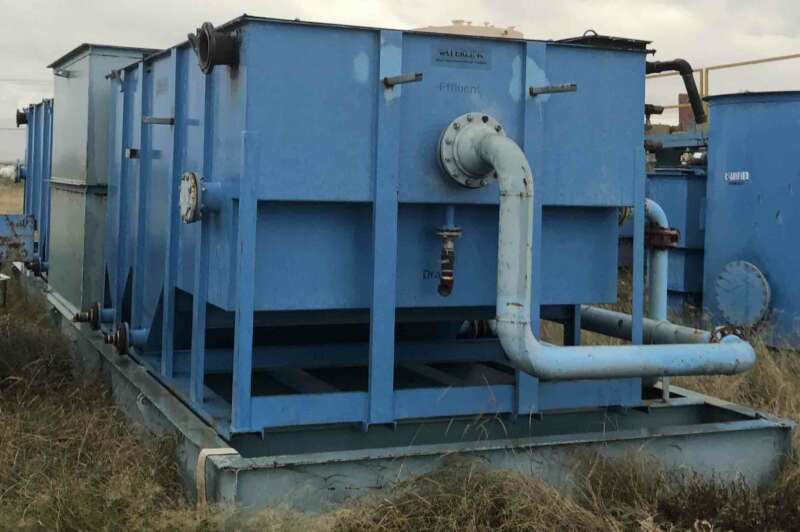 Parkson #SRC500, Coalescer, 1000 GPM approx, oil/water/solids separator, slant rib, Carbon Steel, dual units - Image 2