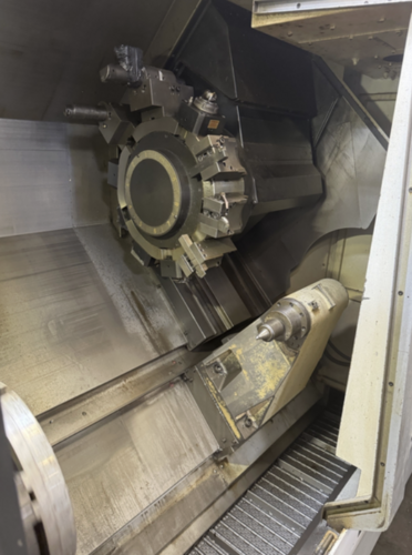 Mori Seiki #NLX-4000BY/750, CNC lathe, 35.6" swing, 23.6" diameter x 29.3" L max, 18" chuck, 7.3 bar, 50 HP - Image 9