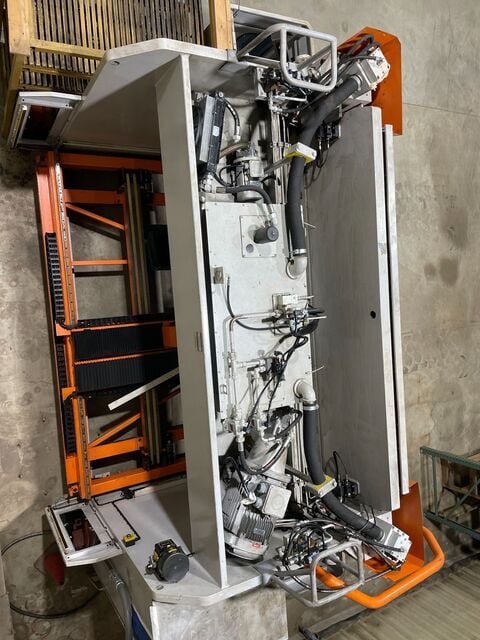 242 Ton, Ermaksan #Speed-Bend-Pro, CNC press brake, 12' overall, 128" between housing, 10.8" stroke, 21.7" - Image 3