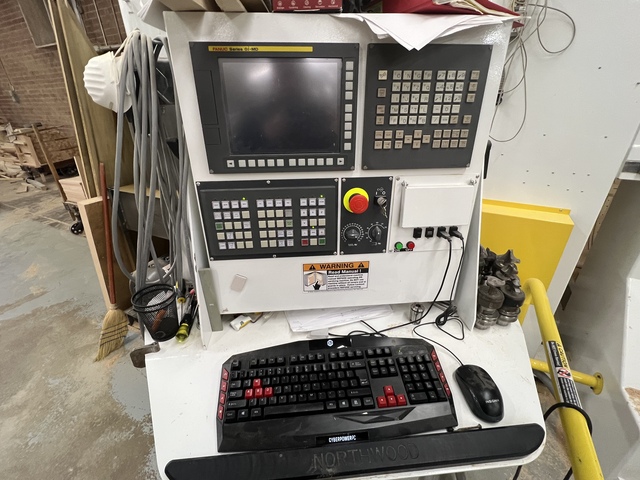 Northwood #CS255, CNC Router, 5' x 10' table, vacuum pumps, boring block, 2015 - Image 2