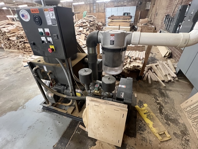 Northwood #CS255, CNC Router, 5' x 10' table, vacuum pumps, boring block, 2015 - Image 4