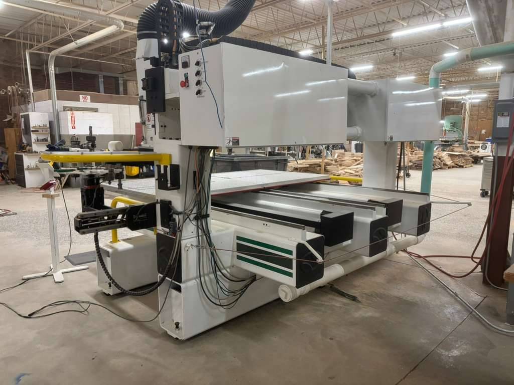 Onsrud #96C18, CNC Router, 4' x 8' table, vacuum pump, boring block, 2008 - Image 8