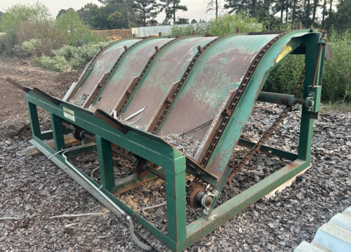 Brewer, 6-Head Trim Saw, infeed deck, unscrambler - Image 3