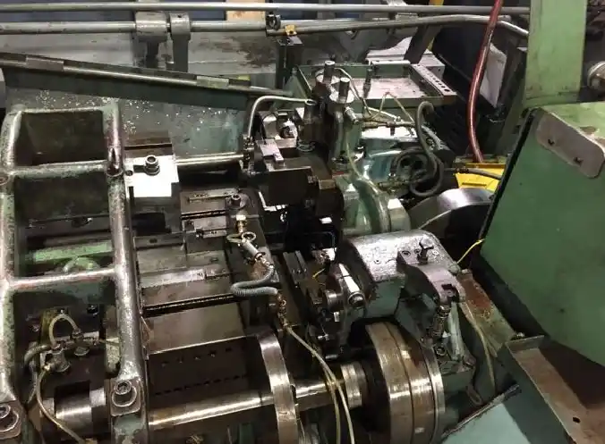 Asahi Seiki #MF-2, 1.5"width, 8" max length, 1/16"thkns, press head, 1989, S33845 - Image 2