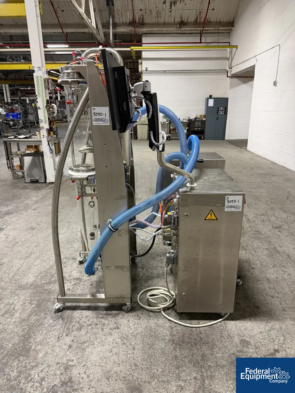 Procept #4M8-TriX, Spray Dryer System, w/N2CL unit, touchscreen PC control, Huber chiller, glass process - Image 3