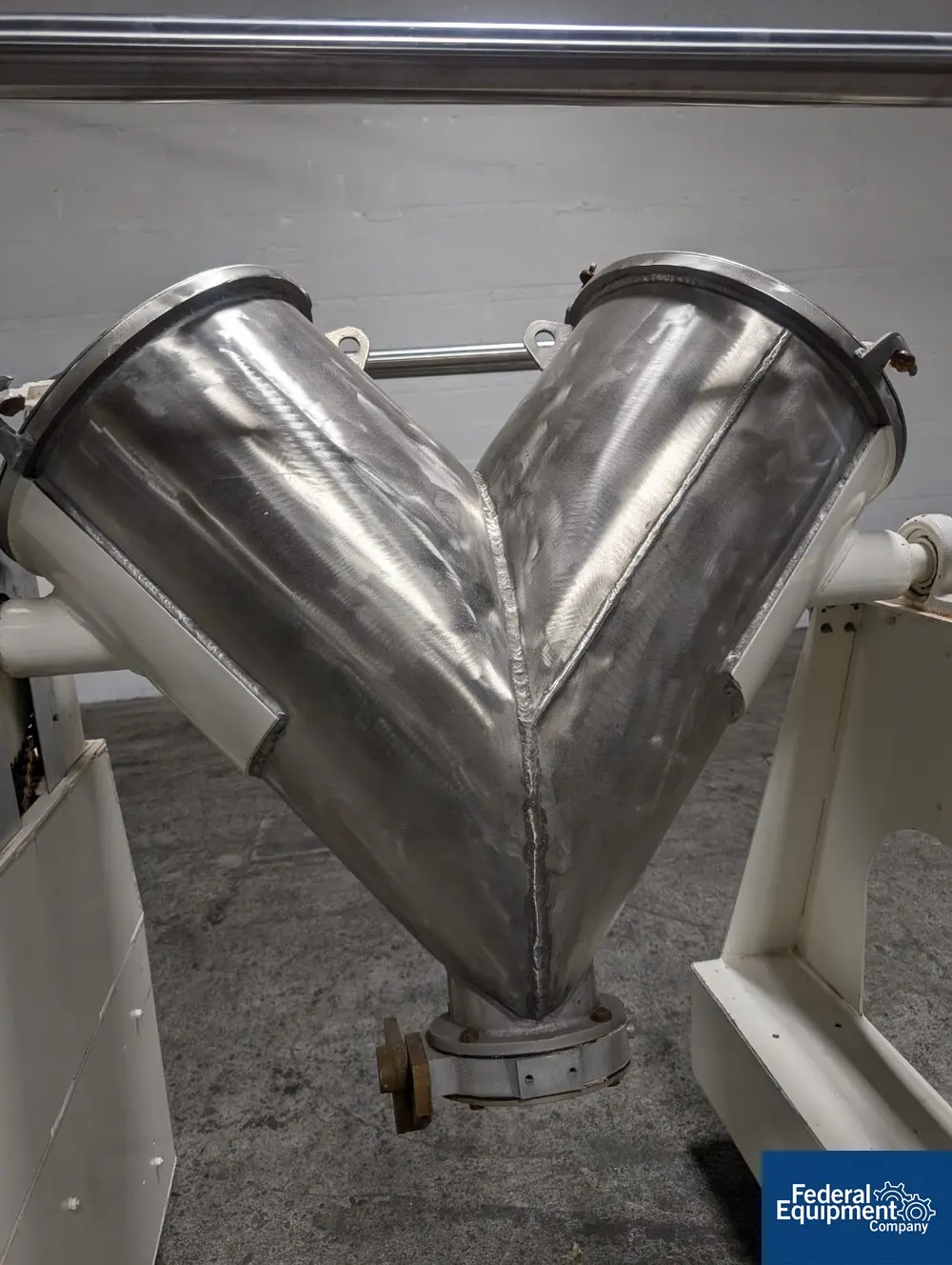 3 cu.ft. Patterson -Kelley, Twin Shell Blender, Stainless Steel, 170 lb./cu.ft. max. density, solid covers - Image 6