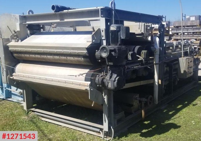 Textile Eng. #Durapress, belt press, 1.6 meters, sludge dewatering, refurbished, #1271543 - Image 2
